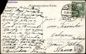 Wiedeń, eklekt. budynek dworca pn.