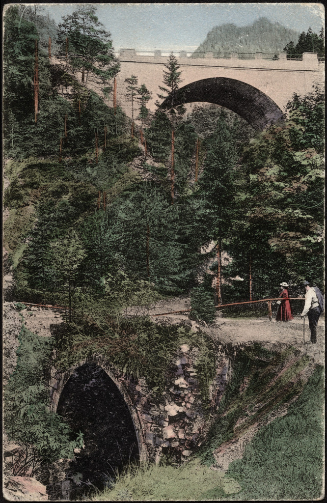 Semmering most na górskiej przełęczy