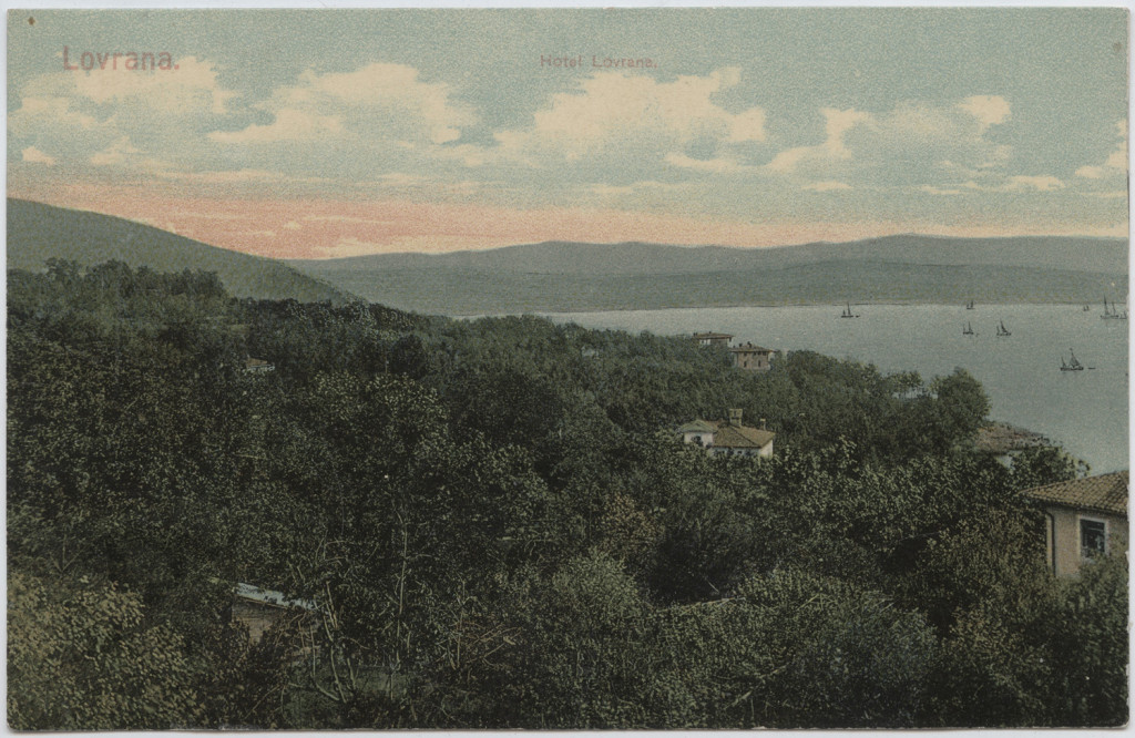 Lovrana  widok morski