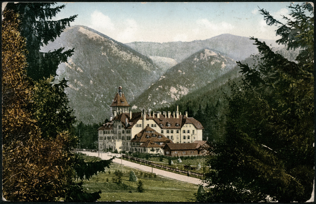Alpy austr., przełęcz Semmering, hotel
