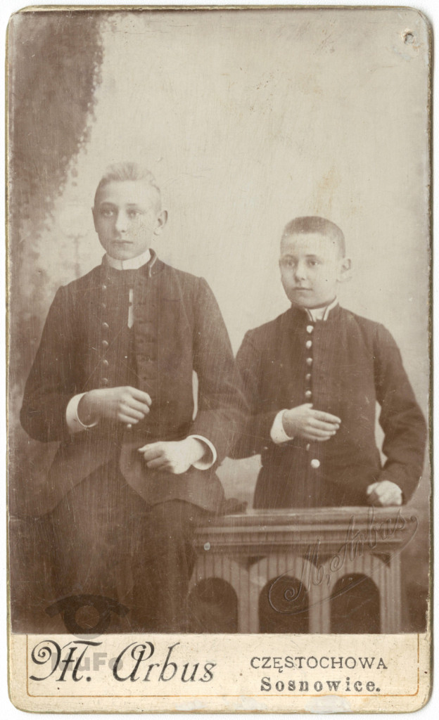 Portret, dwaj chłopcy