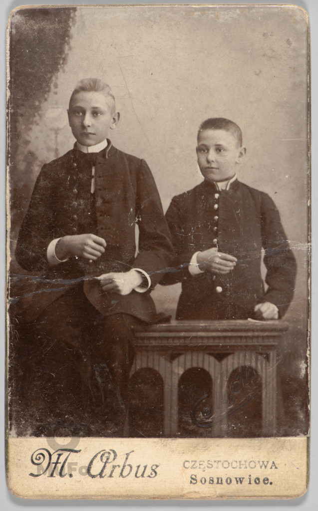 Portret, dwaj chłopcy