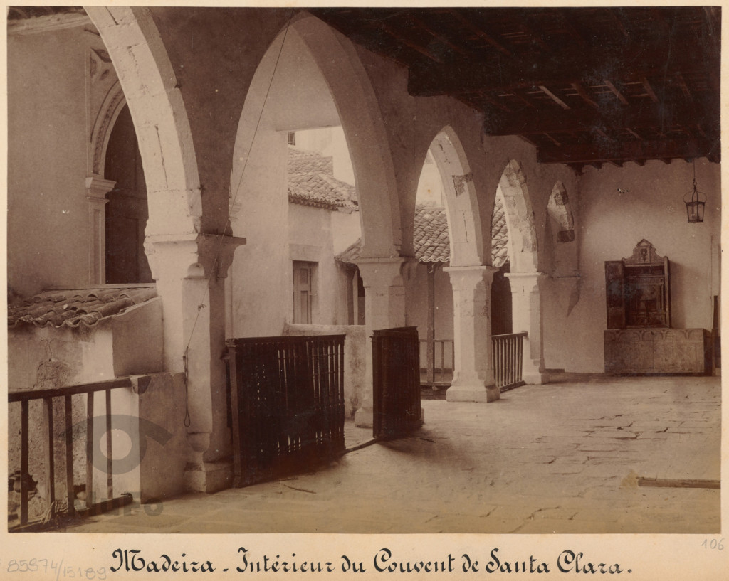 Madera. Funchal. Krużganki klasztoru św. Klary