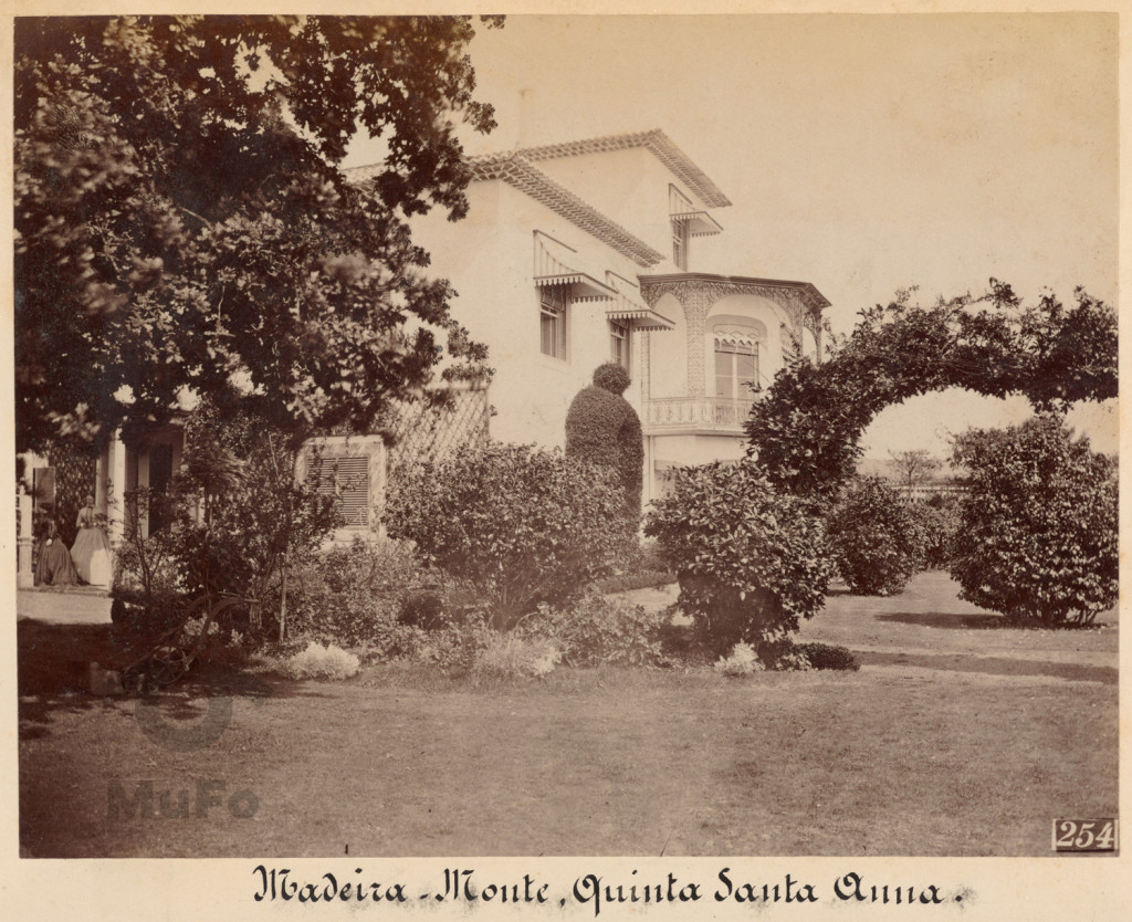 Madera. Funchal. Posiadłość Santa Anna na górze Monte