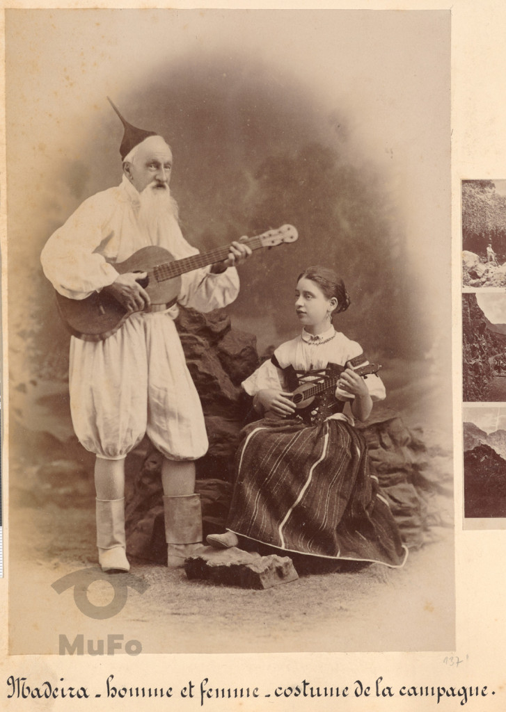 Madera. Portret wieśniaków z instrumentami.