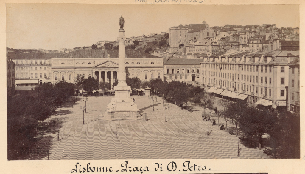 Lizbona. Rossio. Plac Piotra IV