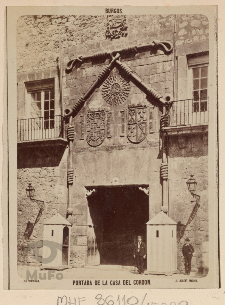 Burgos, Pałac Casa del Cordon. Portal.
