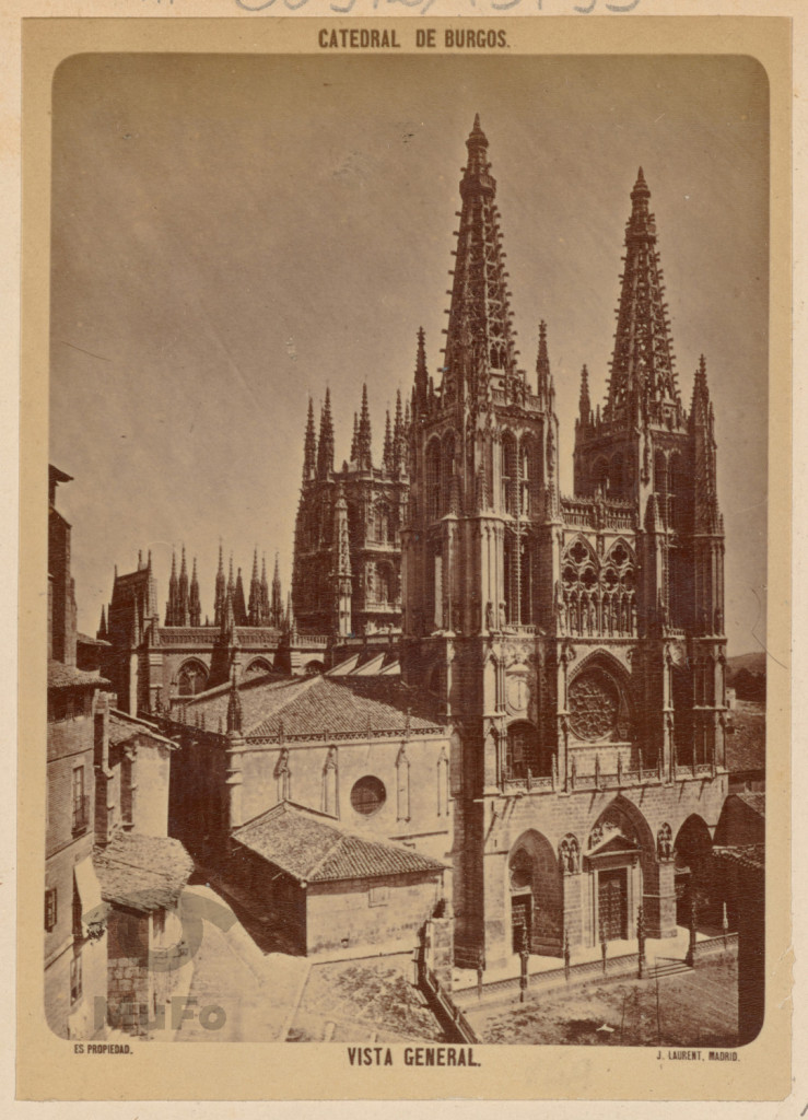 Burgos, widok na katedrę Świętej Marii
