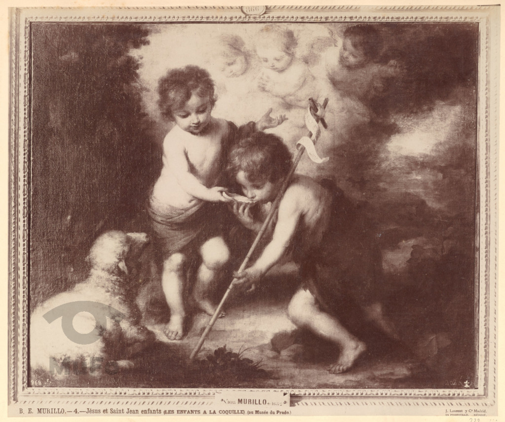 Repr. Mal. Murillo "Jezus i św. Jan"