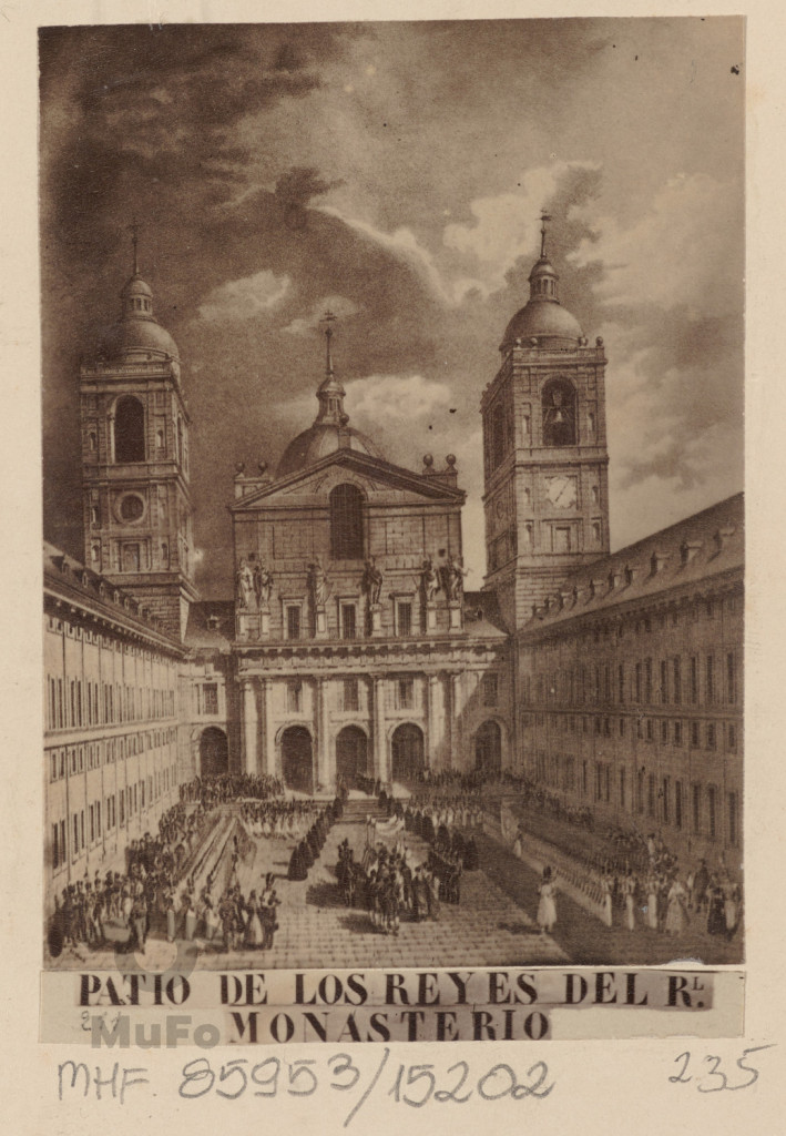 Repr. Mal. Patio de Los Reyes del Monasterio