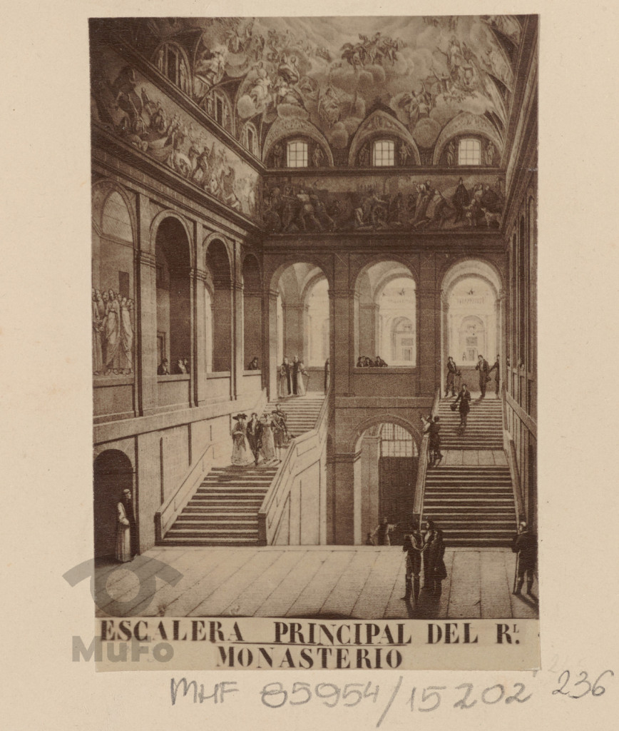 Repr. Mal. Escalera Principal del Monasterio