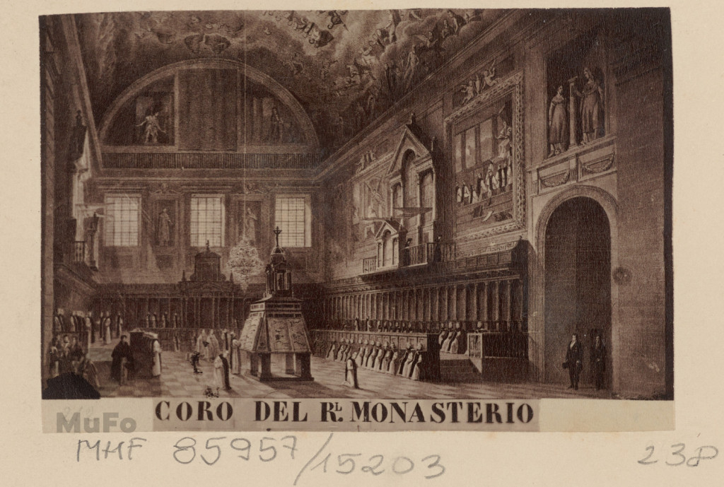 Repr. Mal.: Coro del Monasterio