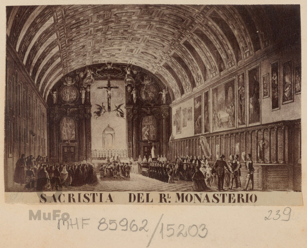 Repr. Mal.: Sacristia del Monasterio