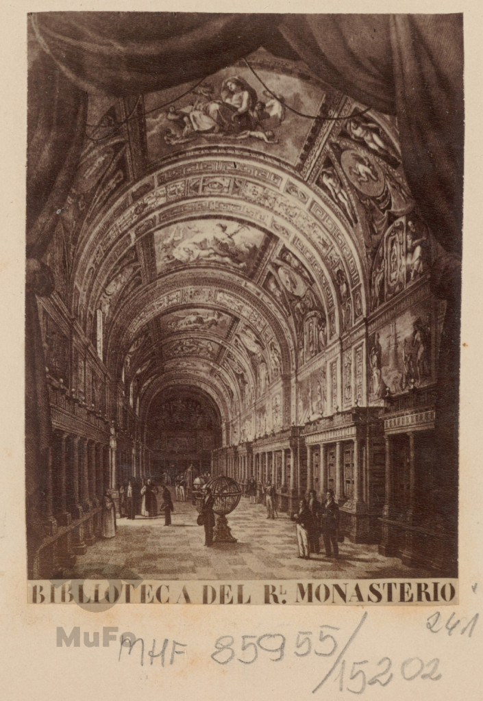 Repr. Mal.: Biblioteca del  R. Monasterio