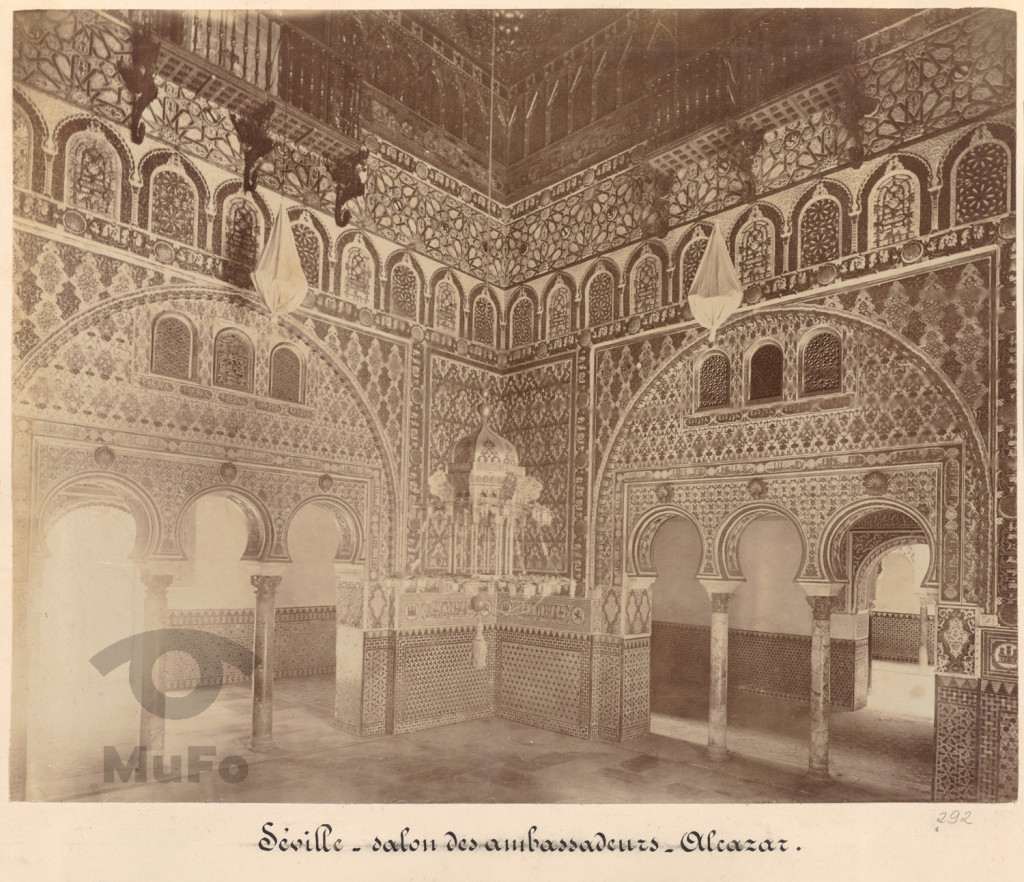 Sala Ambasadorów - Alkazar, Sewilla.