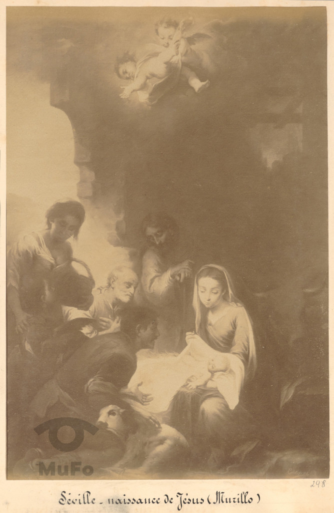 Repr. obrazu.  Murillo - Święta Rodzina