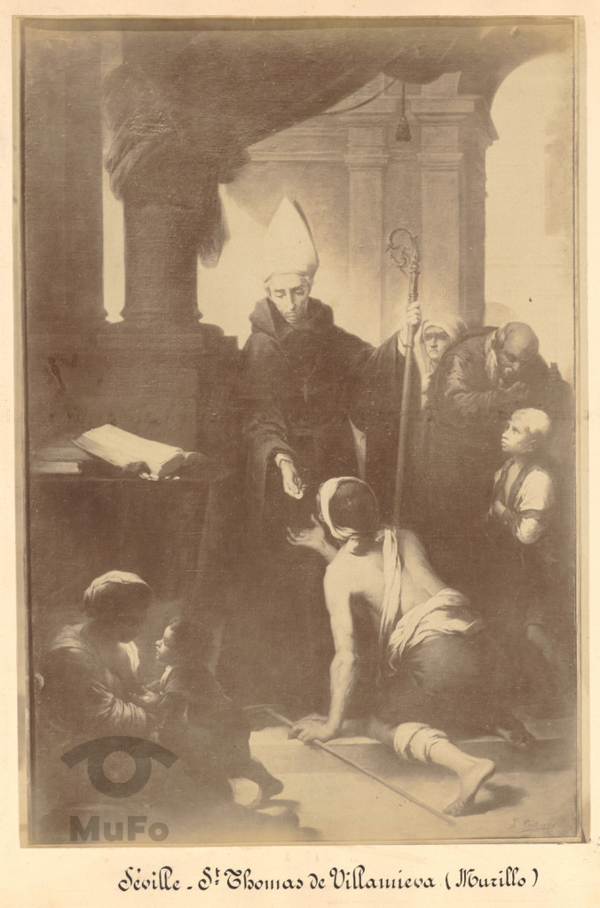 Repr. obrazu.  Murillo - Św. Tomasz