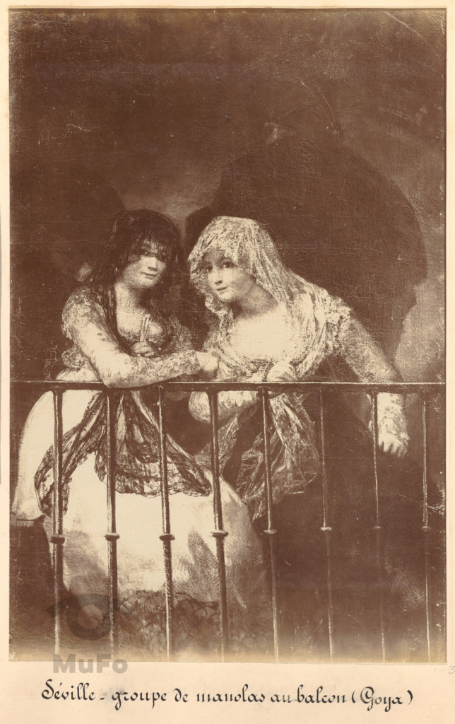 Repr. obrazu. Francisco Goya, Kobiety na balkonie