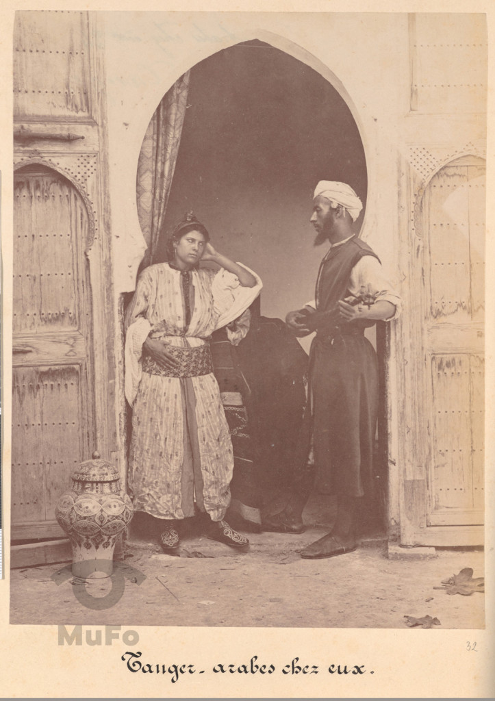Tanger. Kobieta i mężczyzna, portret