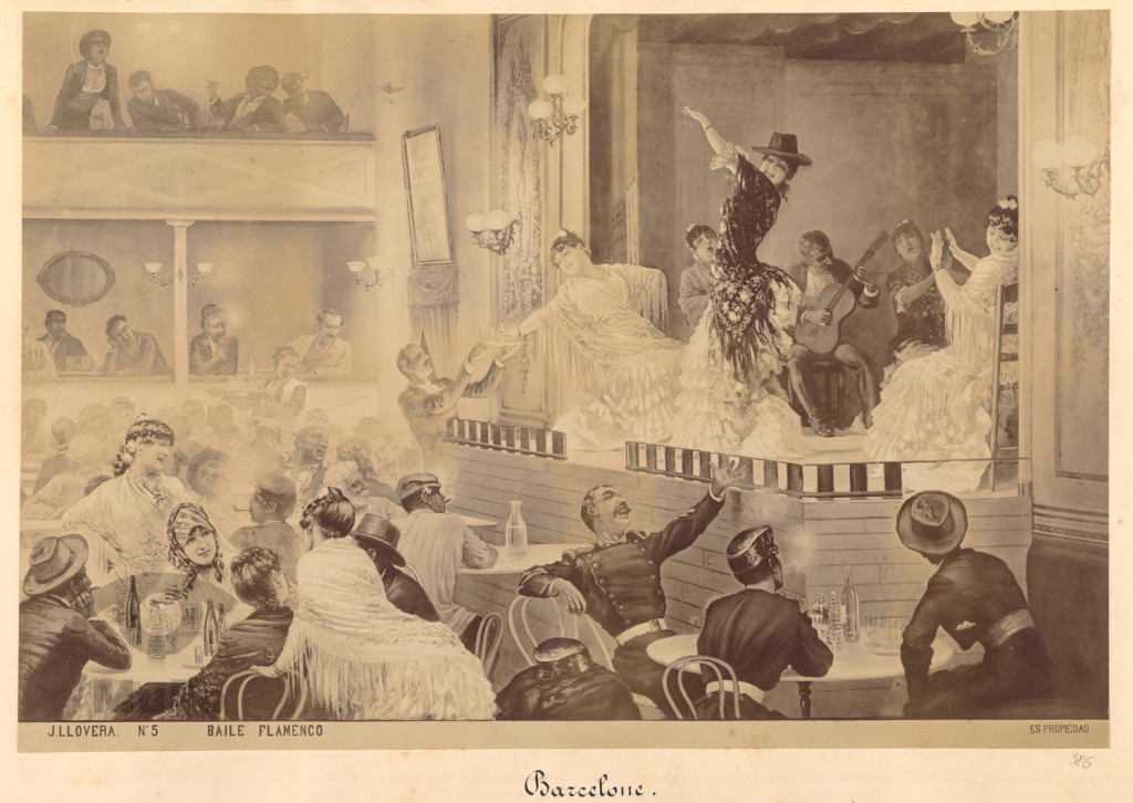 Repr. mal.  Taniec flamenco