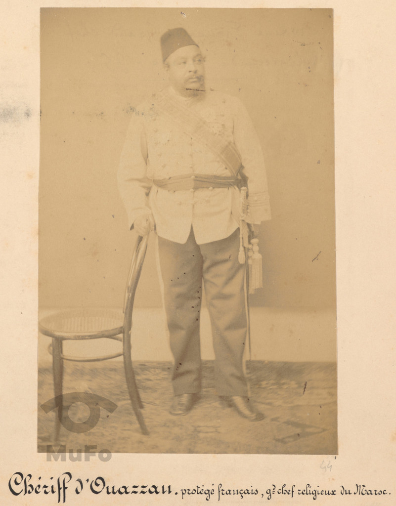 Szeryf d'Ouazzan (protegowany francuski, przywódca religijny Maroka), portret