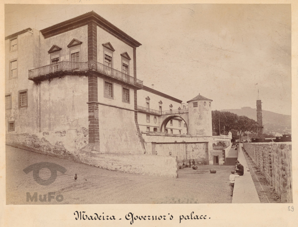 Madera. Palácio de Sao Lourenço w Funchal