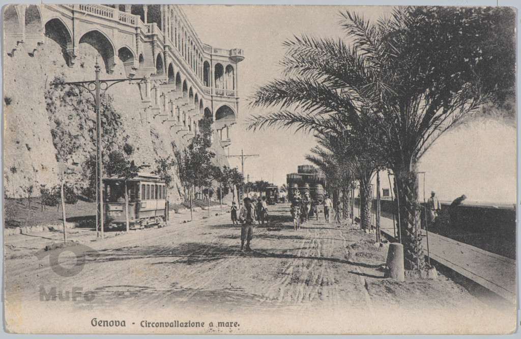 Genua ulica nad morzem