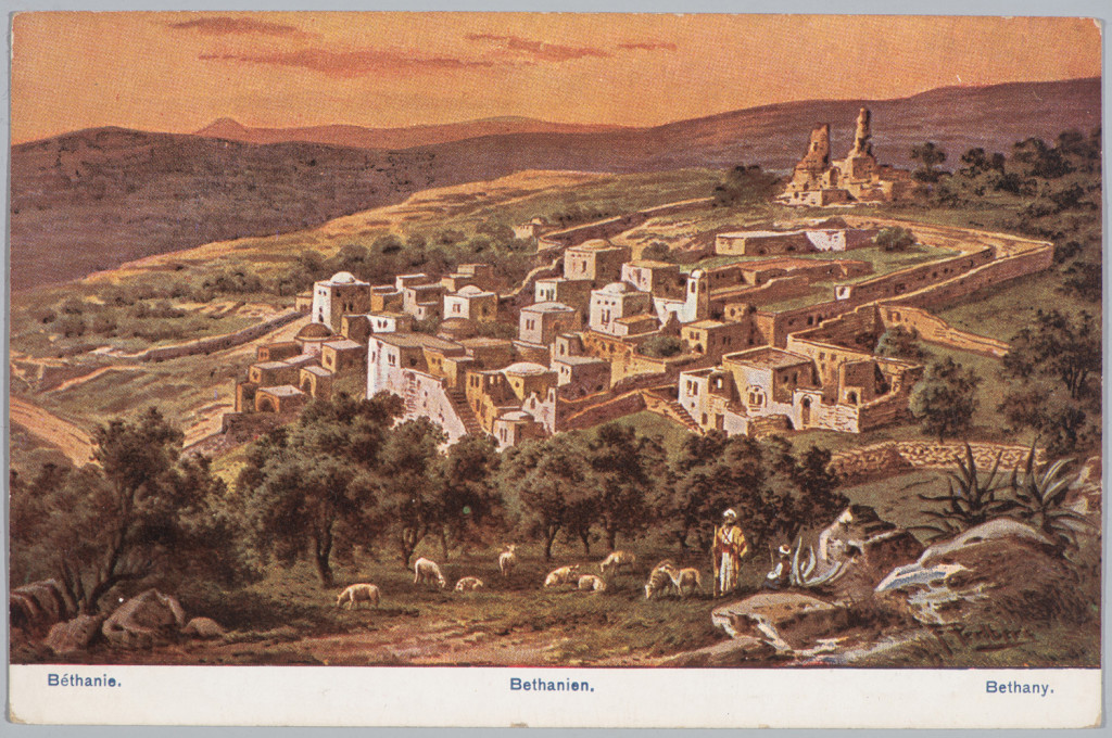 repr. mal. pejzazowego F. Perlberg: Izrael, Betania dolina