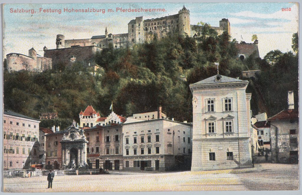 Salzburg twierdza Hohensalzburg, panorama
