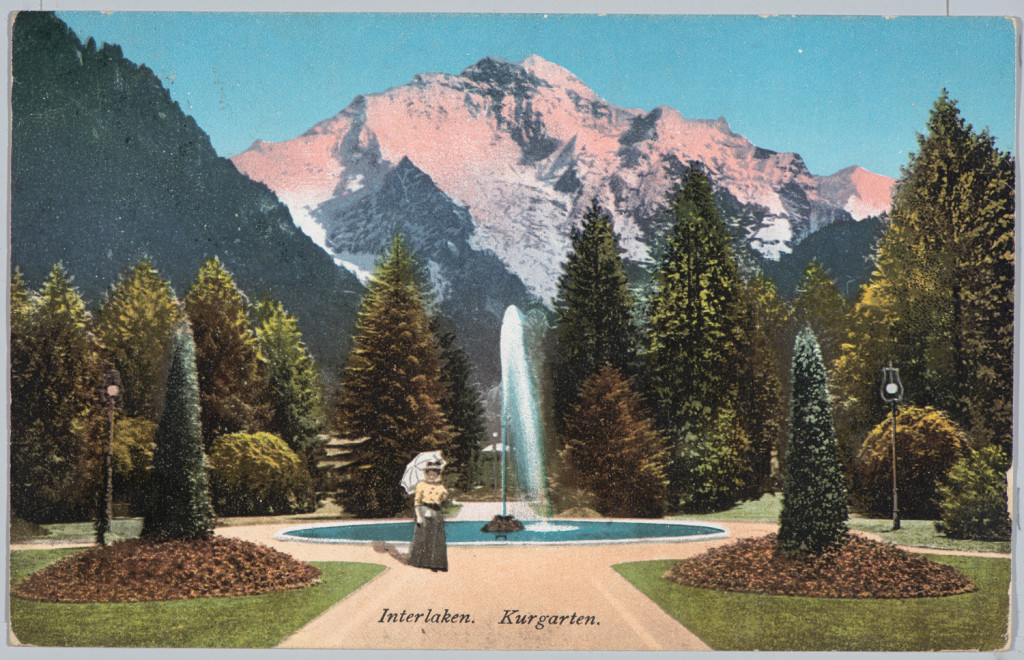 ogród uzdrowisko Interlaken