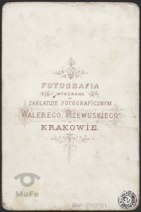 Maria Drucka - Lubecka z Szemiotów (1833-1897) w stroju zimowym z mufką, portret