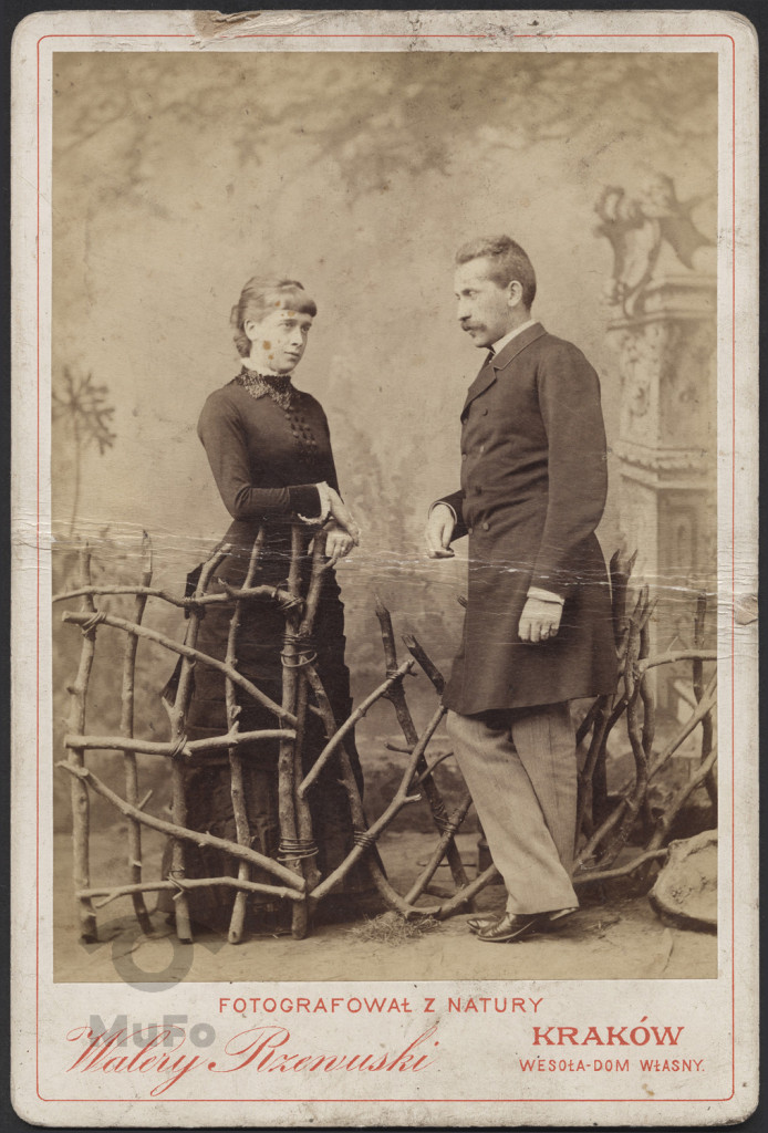 kobieta i mężczyzna, portret