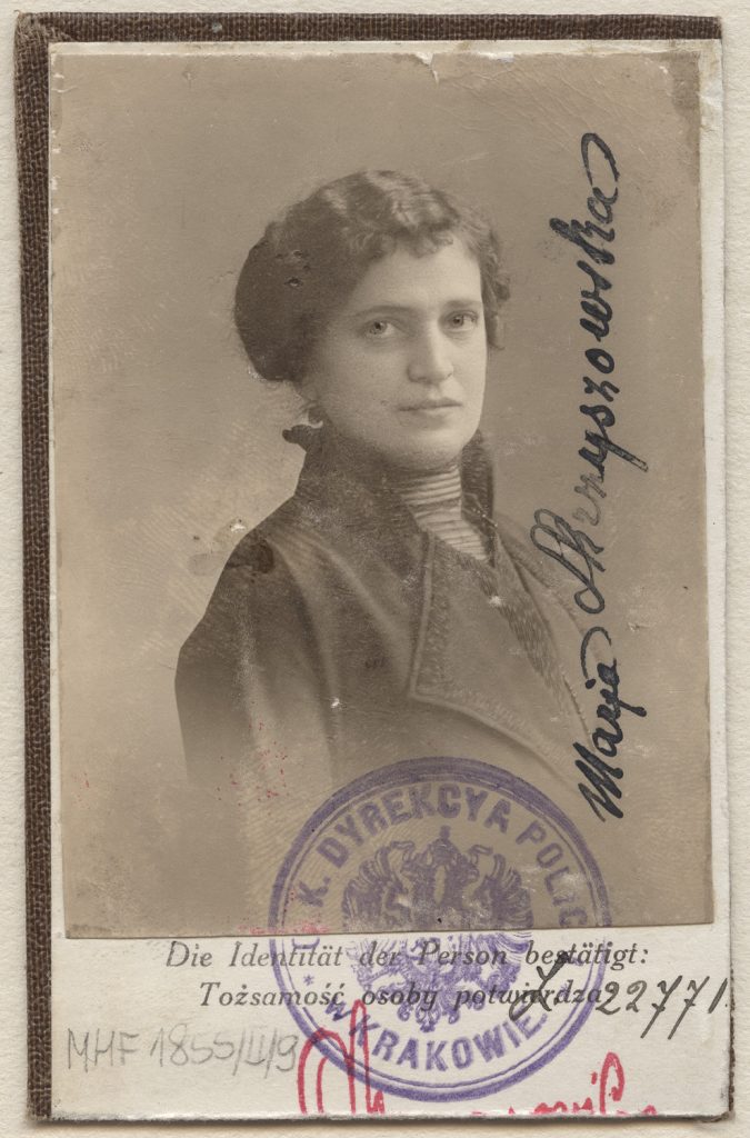 Maria Skrzyszowska, portret.