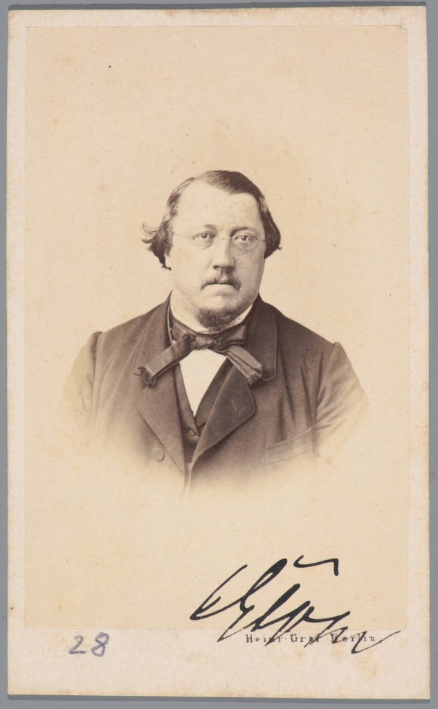Elven, adwokat obrońca w procesie 1864, portret atelierowy,