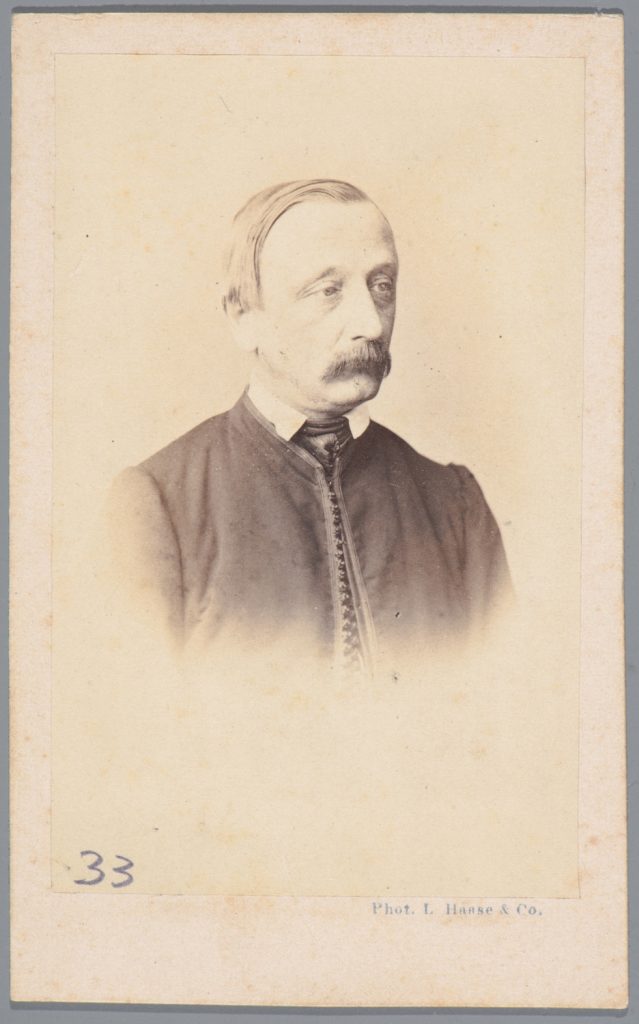 Pluciński Leopold, portret atelierowy,