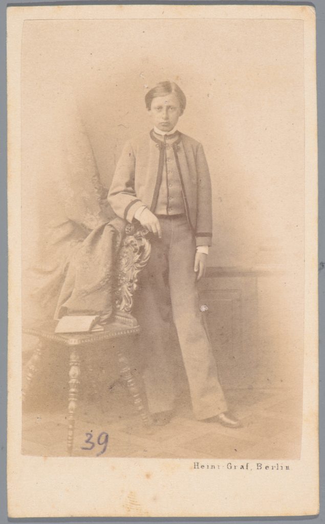 Stefan Łącki w w. 16-17 l., portret atelierowy