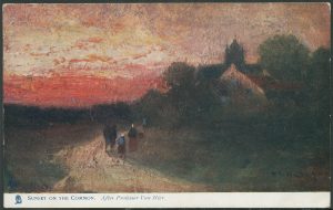 Reprodukcja malarstwa, Van Hier, "Sunset on the Common"