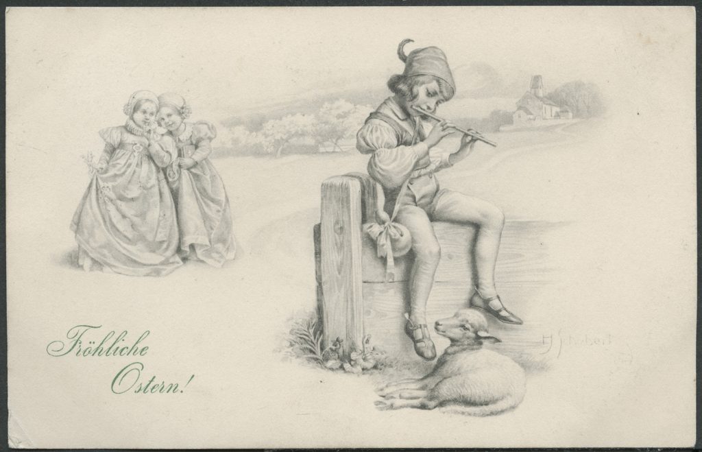 Reprodukcja rysunku, H. Schubert