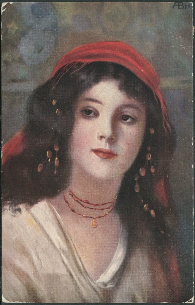 Reprodukcja malarstwa, "Kobieta z Orientu"