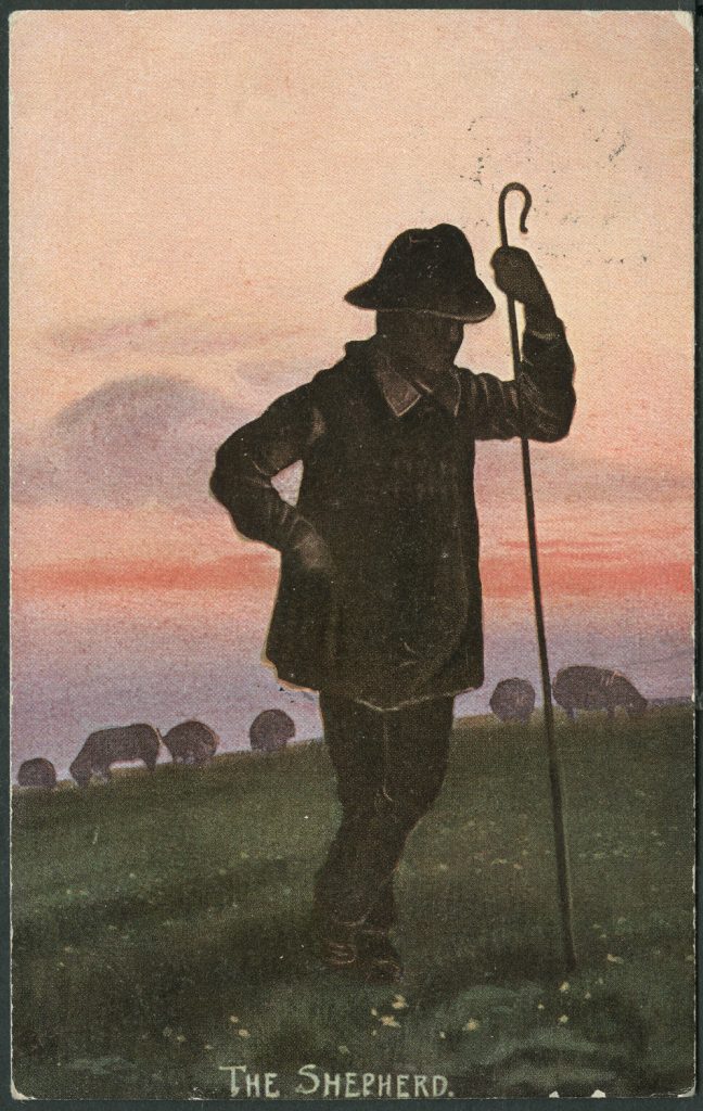 Reprodukcja malarstwa, "Pasterz na łące"