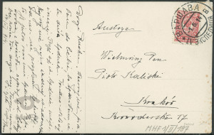 Reprodukcja rysunku, H. Thomas Mabank, baletnica