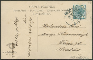 Reprodukcja rysunku, młodzieniec i dziewczynka