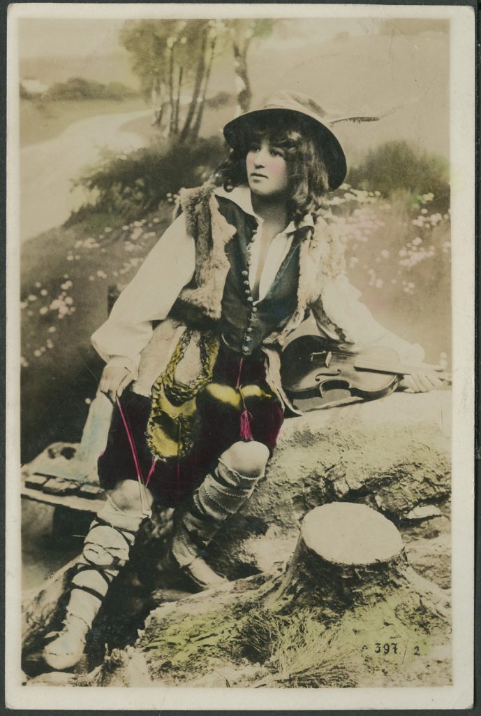 Chłopiec ze skrzypcami