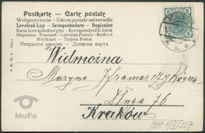 Reprodukcja malarstwa, pejzaż, dom nad rzeką