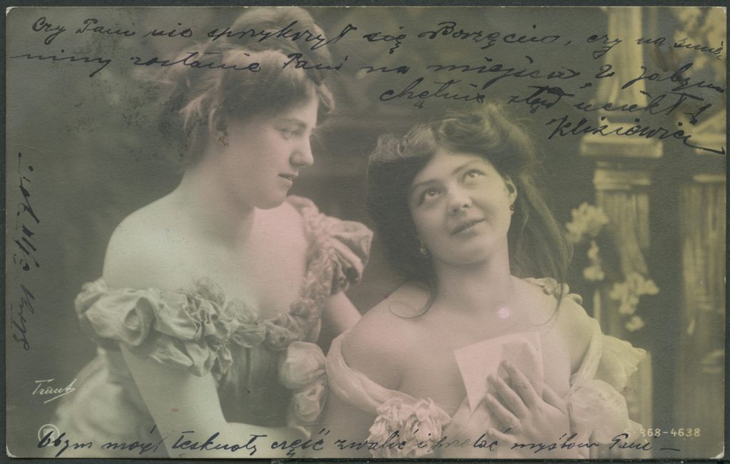 Scena rodzajowa, kobiety z listem