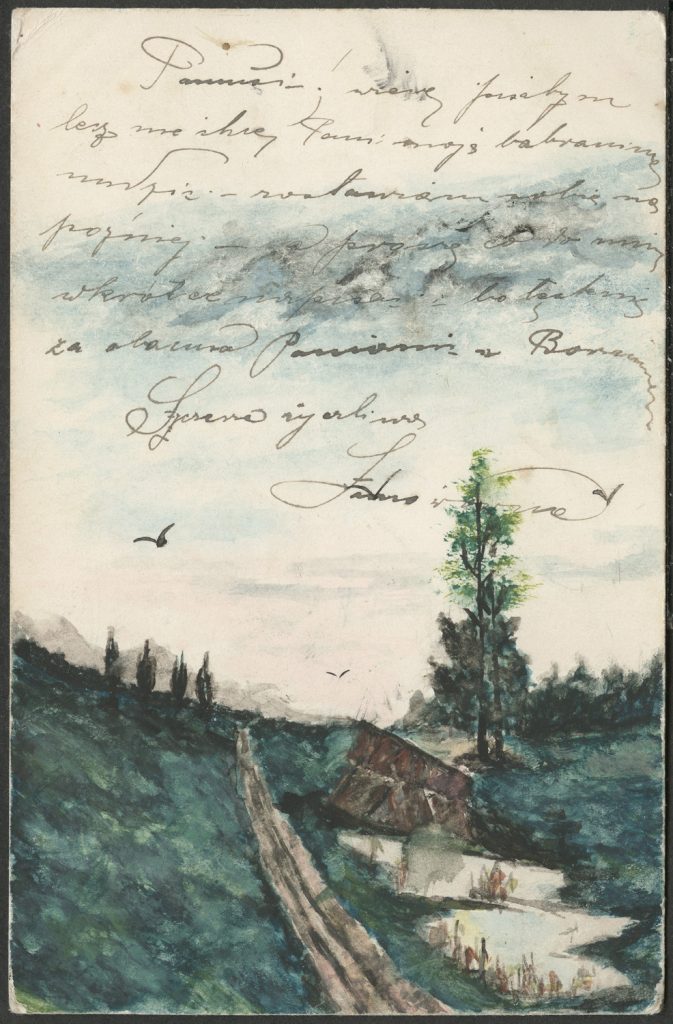 Reprodukcja malarstwa, pejzaż górski