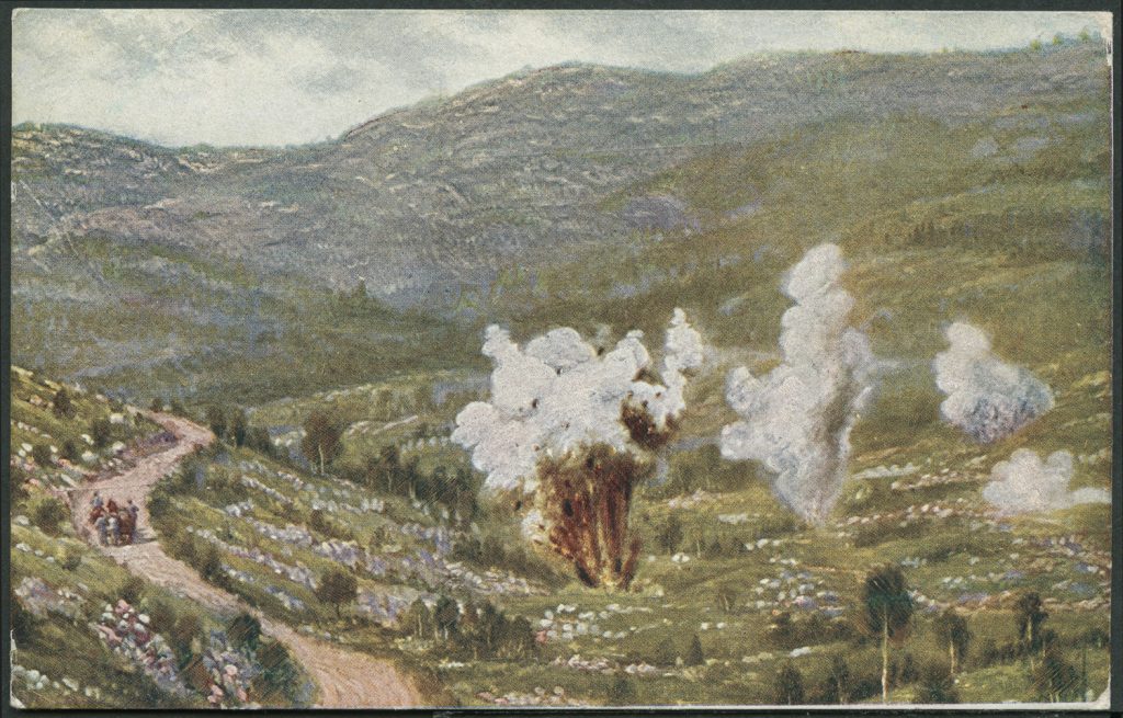 Reprodukcja malarstwa, obraz wojenny