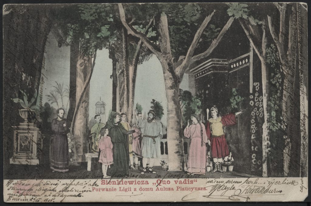 Reprodukcja malarstwa, scena z "Quo vadis"