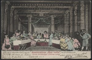 Reprodukcja malarstwa, scena z "Quo vadis"