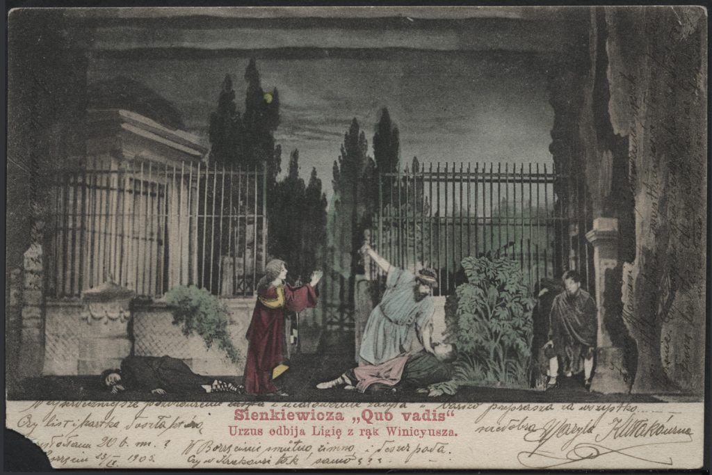 Reprodukcja malarstwa, scena z "Quo vadis"